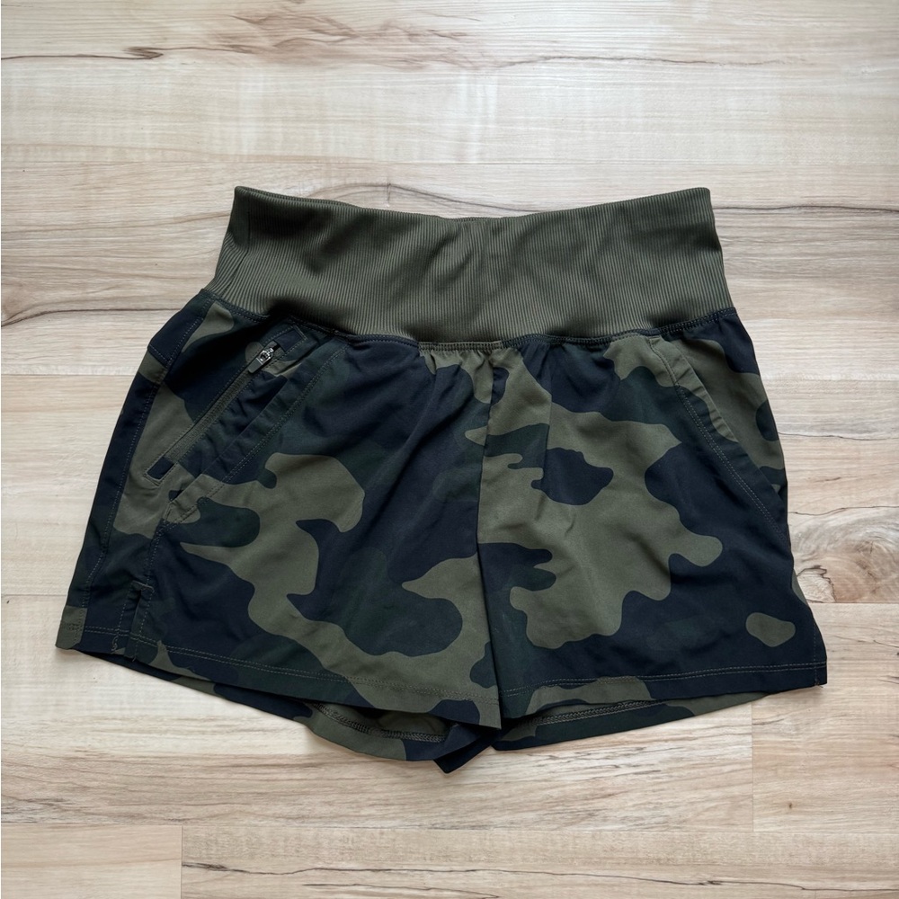 Camo Green Women's Shorts
